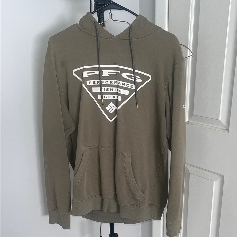 Columbia Men's PFG Olive Hoodie